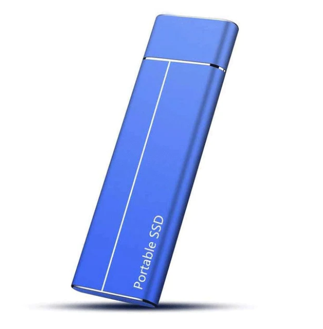 Portable SSD External Drive | USB 3.2, Up to 550 MB/s Transfer Speed | Up to 30TB Capacity, Shock-Resistant Aluminium Casing