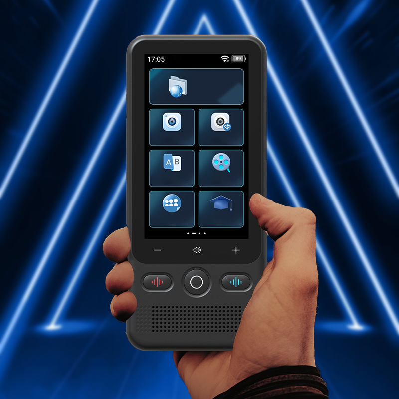 Portable Translator Device | Real-Time Voice & Photo Translation in 138 Languages | Touchscreen, Camera & Long Battery Life