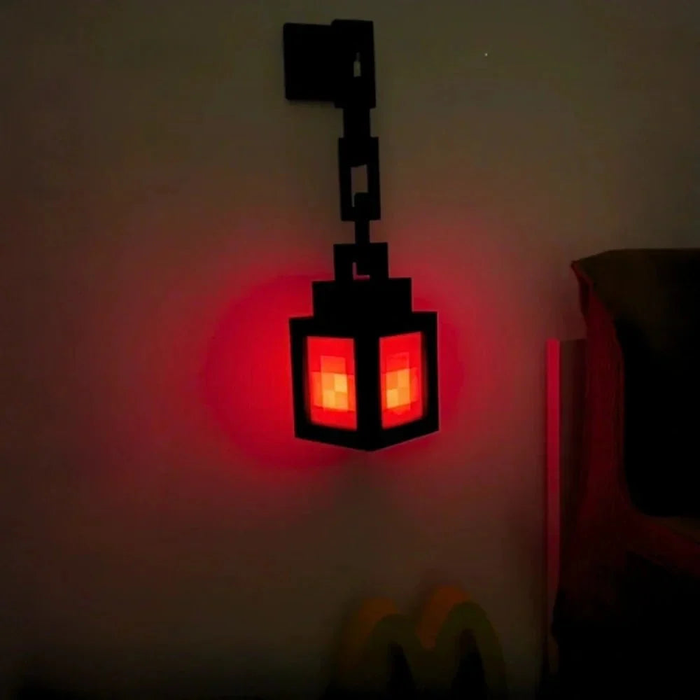 Pixel LED Night Light Rechargeable | Retro Gaming Design for Desk, Bedside & Setup | Cordless Ambient Lighting 3