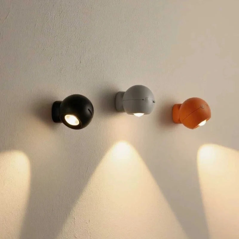 Rechargeable Spotlight Magnetic 360 Rotatable with 45-Minute Timer