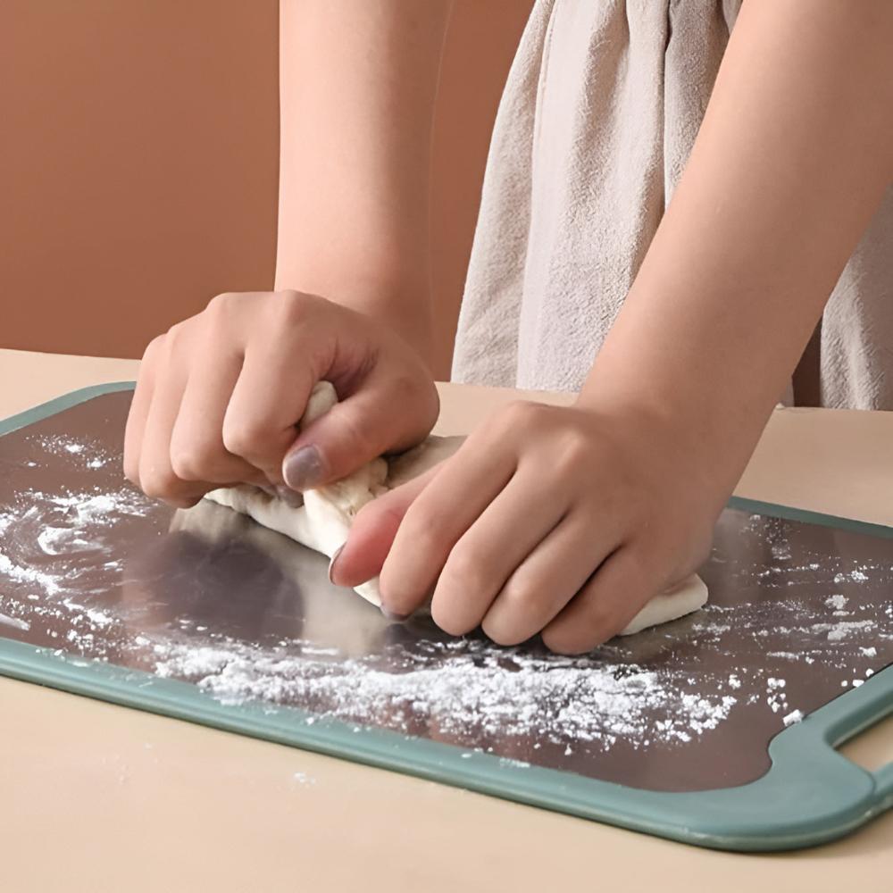 Reversible Cutting Board | Two Surfaces, Built-In Handle
