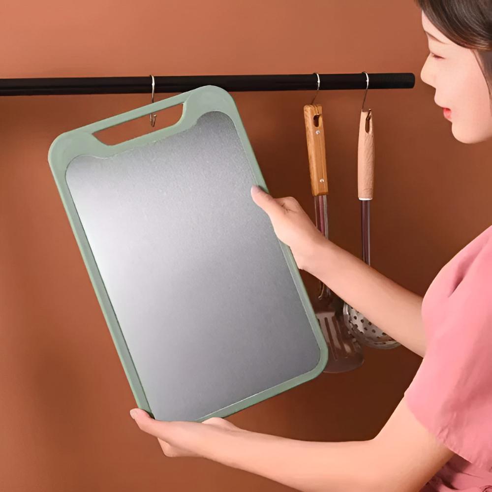 Reversible Cutting Board | Two Surfaces, Built-In Handle
