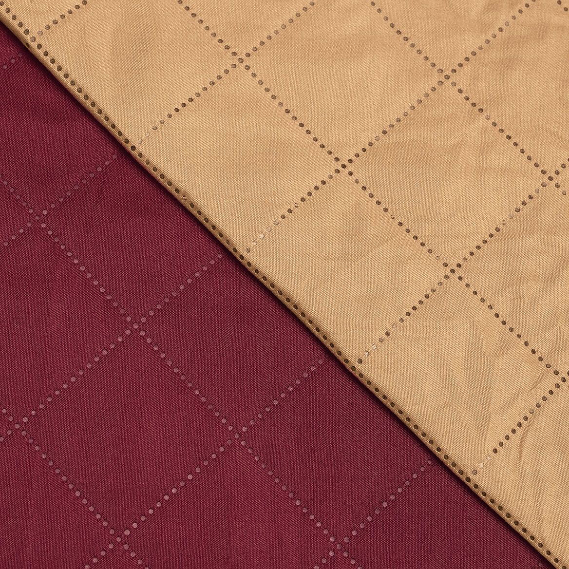 Reversible Sofa Cover Microfiber 198 cm Wide | Quilted, 2-Colour Design | Protects Against Spills, Stains and Wear