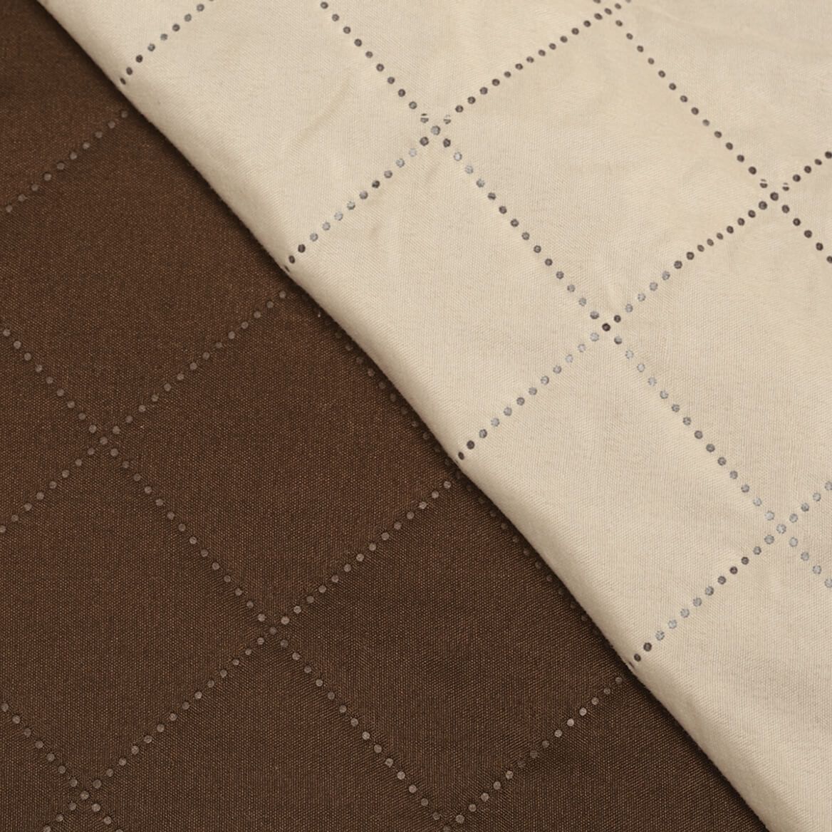 Reversible Sofa Cover Microfiber 198 cm Wide | Quilted, 2-Colour Design | Protects Against Spills, Stains and Wear