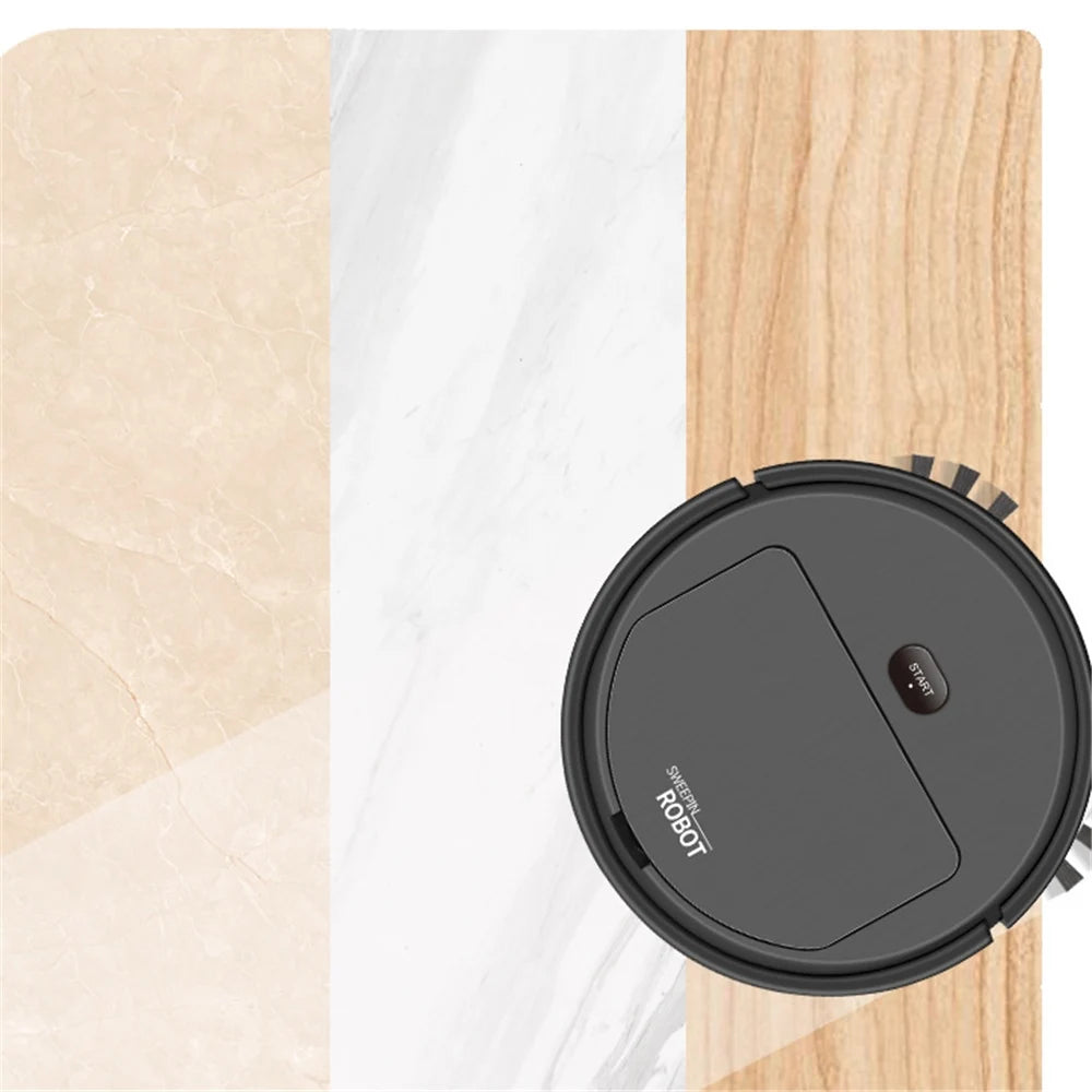 Robot Vacuum Cleaner | Slim Round Body, One-Button Start