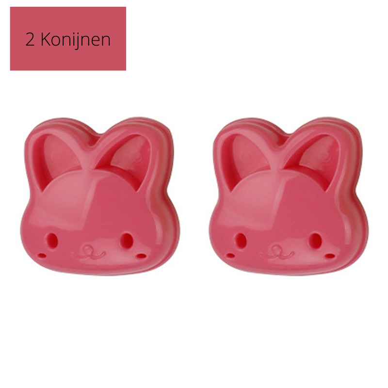 Sandwich Shape Cutters Food-Safe Plastic | 6 Fun Shapes Including Bear, Car and Rabbit | Extra Deep Edges Keep Fillings Hidden