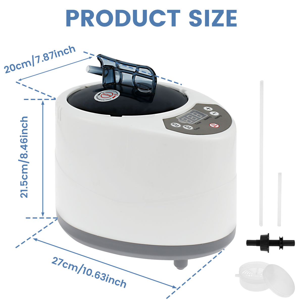 Sauna Steamer Portable High-Capacity Steam Generator with Auto Shut-Off