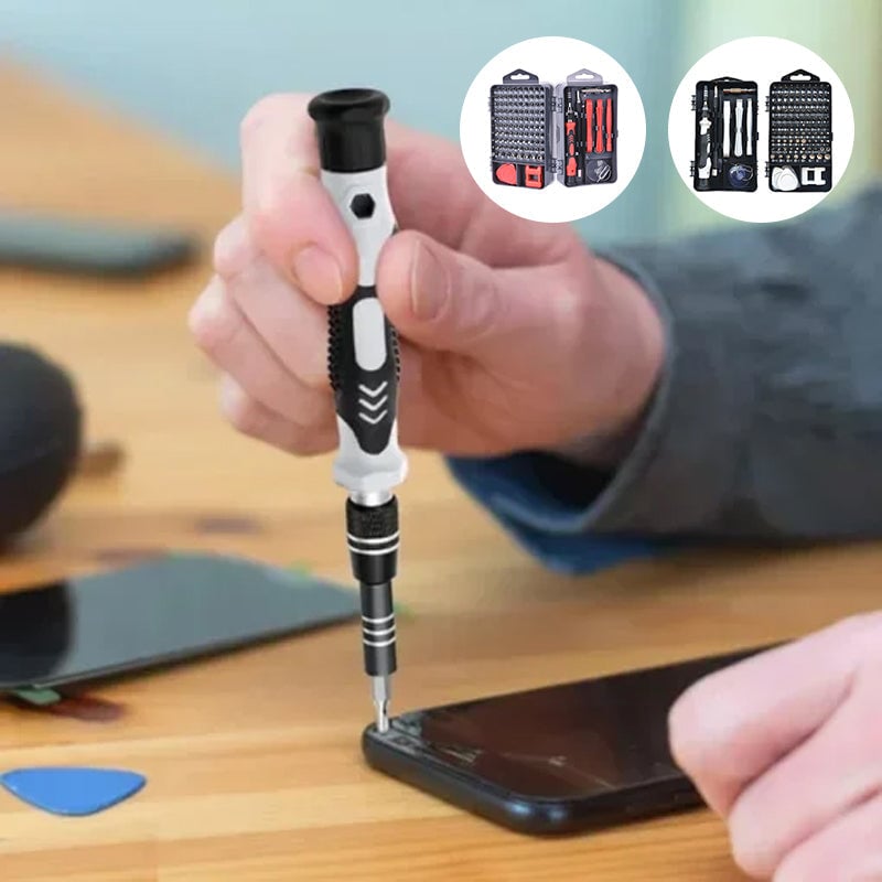 Screwdriver Set Magnetic Precision Chrome Vanadium with Extension Rod