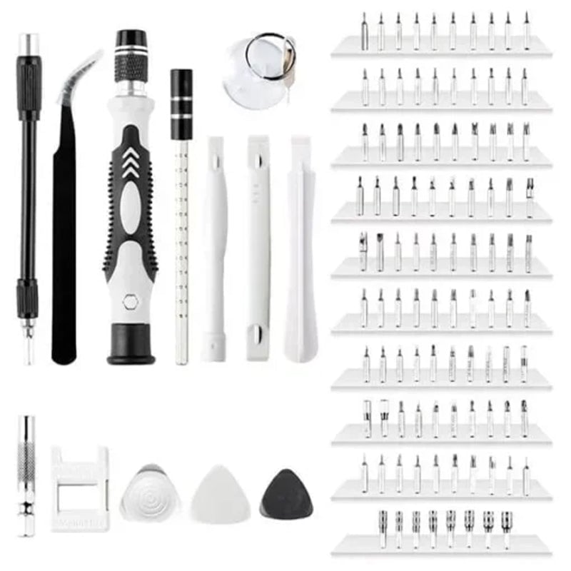 Screwdriver Set Magnetic Precision Chrome Vanadium with Extension Rod