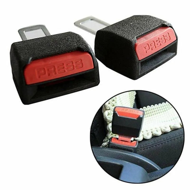 Seat Belt Alarm Stopper Plug-In Universal Tool-Free with Snap-In Fit