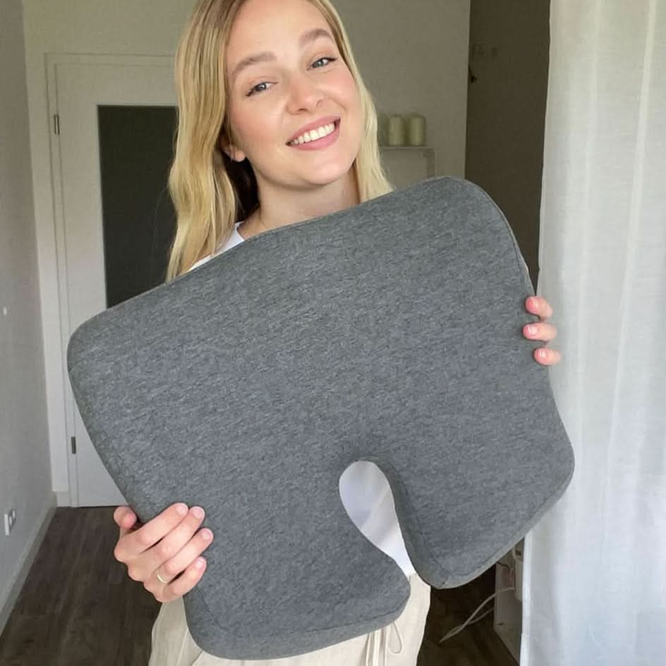 Seat Cushion Orthopedic Ergonomic High-Density Foam with Removable Cover