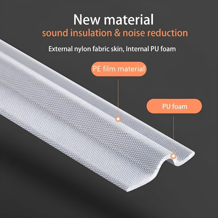 Self-Adhesive Draught Excluder Tape Foam | Seals Doors and Windows | Reduces Heating Costs and Blocks Cold Air