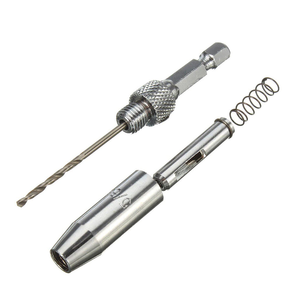 Self-Centering Hinge Drill Bits | Conical Tip Stops Off-Centre Holes & Bit Damage | Pilot Hole Guide for Hinges