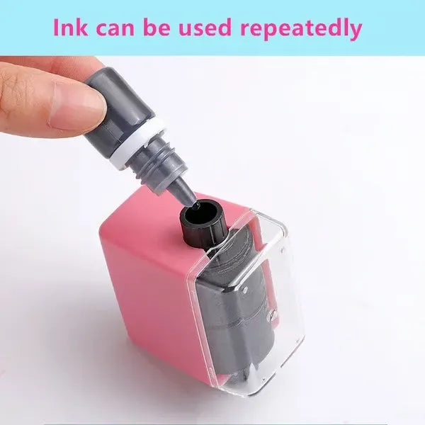 Self-Inking Maths Practice Stamp Roller | Adjustable Difficulty Number Wheels | Mess-Free Instant Worksheet Maker