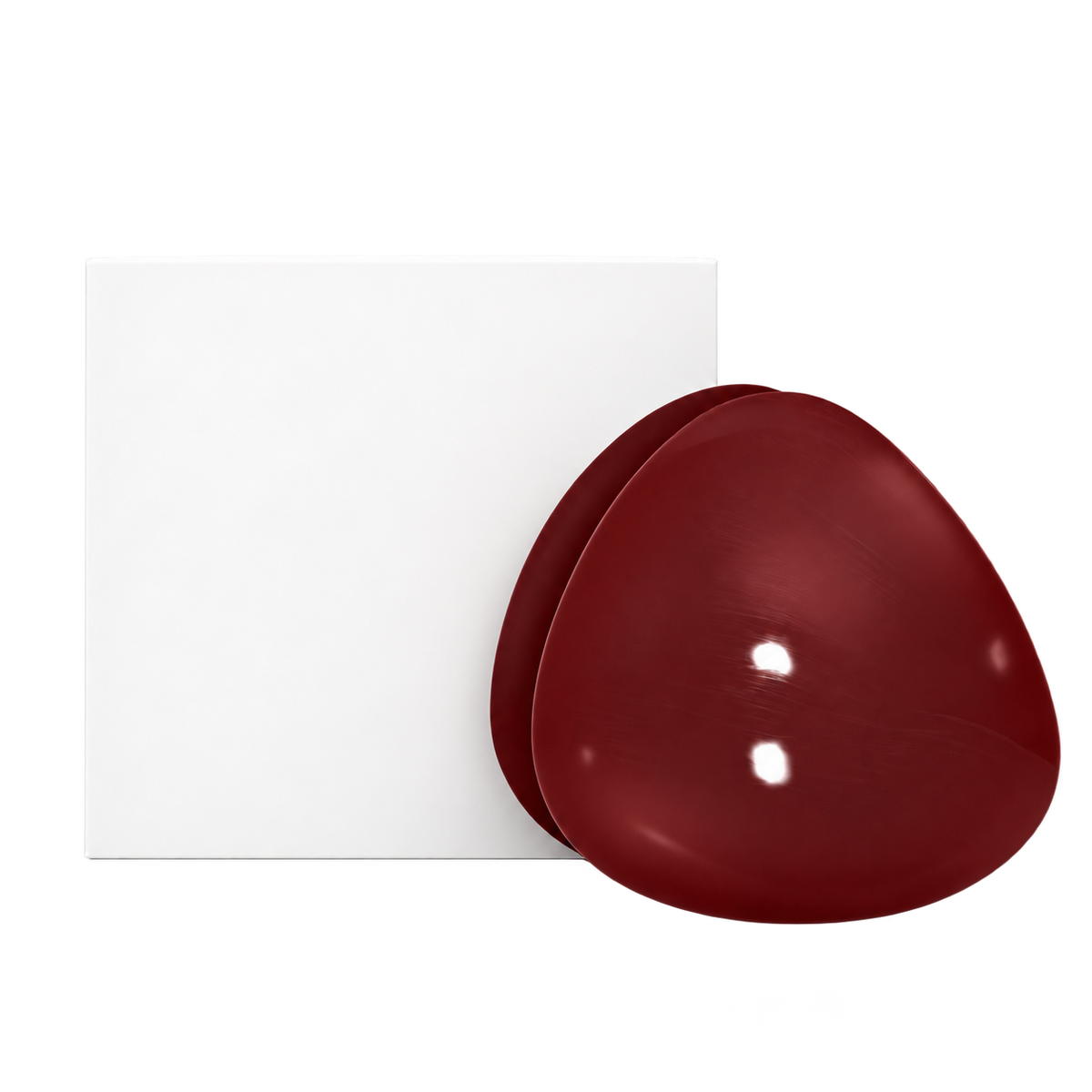 Silicone Breast Enhancer Inserts | Triangular Shape for Low V-Cut Tops | Double-Sided Adhesive, Boosts Up to 2 Cup Sizes