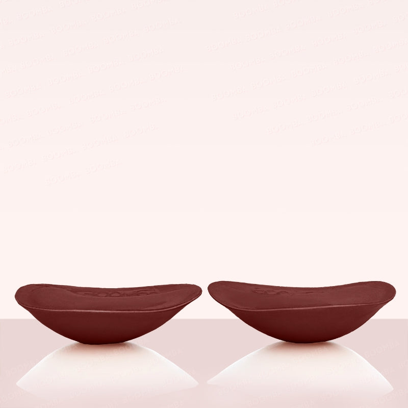 Silicone Breast Enhancer Inserts | Triangular Shape for Low V-Cut Tops | Double-Sided Adhesive, Boosts Up to 2 Cup Sizes