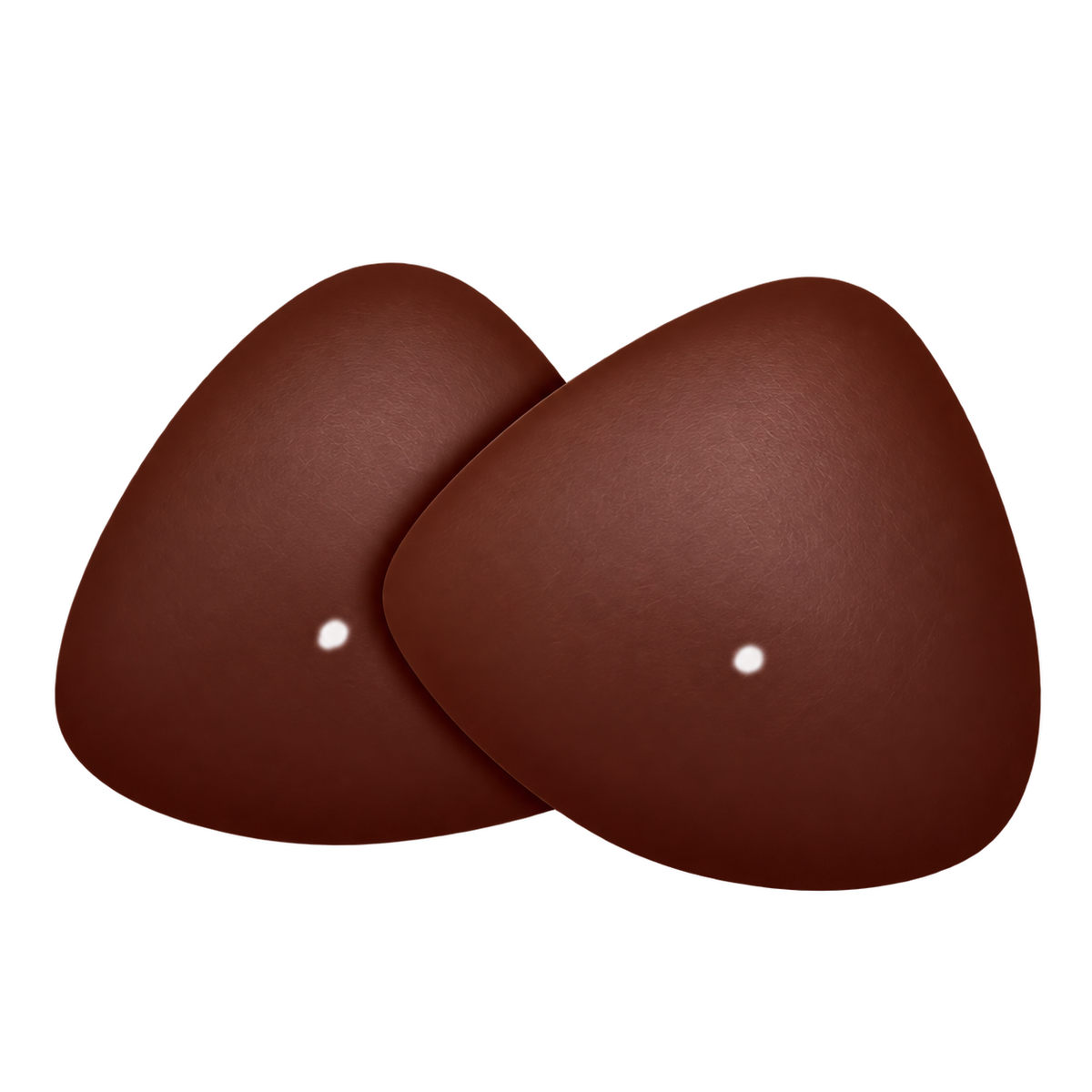Silicone Breast Enhancer Inserts | Triangular Shape for Low V-Cut Tops | Double-Sided Adhesive, Boosts Up to 2 Cup Sizes