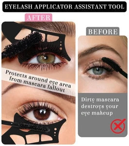 Silicone Eyeliner Stencil Tool for Women | Reusable Eyeshadow Guide & Lash Shield | Symmetrical Eye Makeup in Minutes