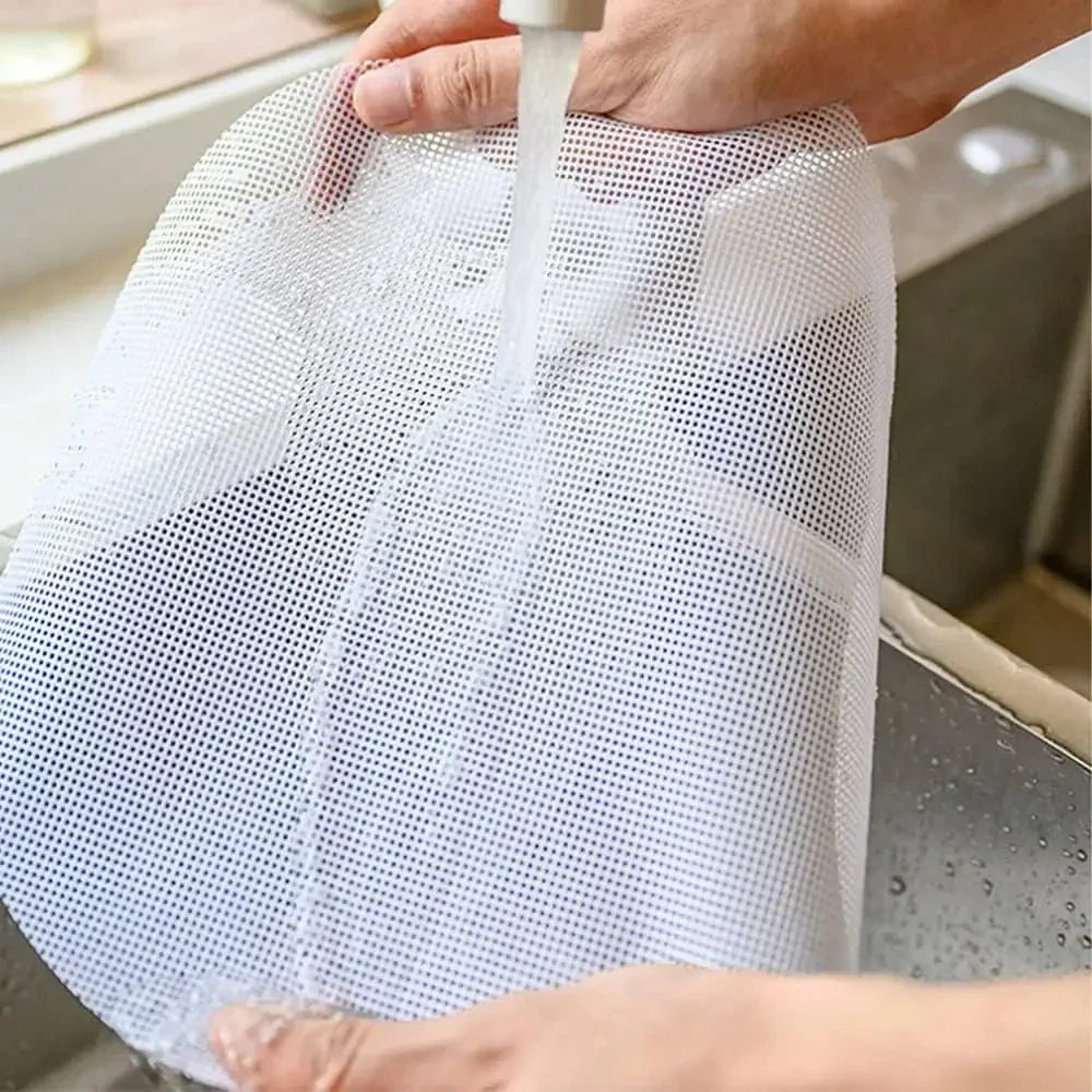 Silicone Steamer Liners Round 8/10/12 Inch | Set of 10, Non-Stick Mesh | Reusable Dehydrator Mats for Steaming & Baking