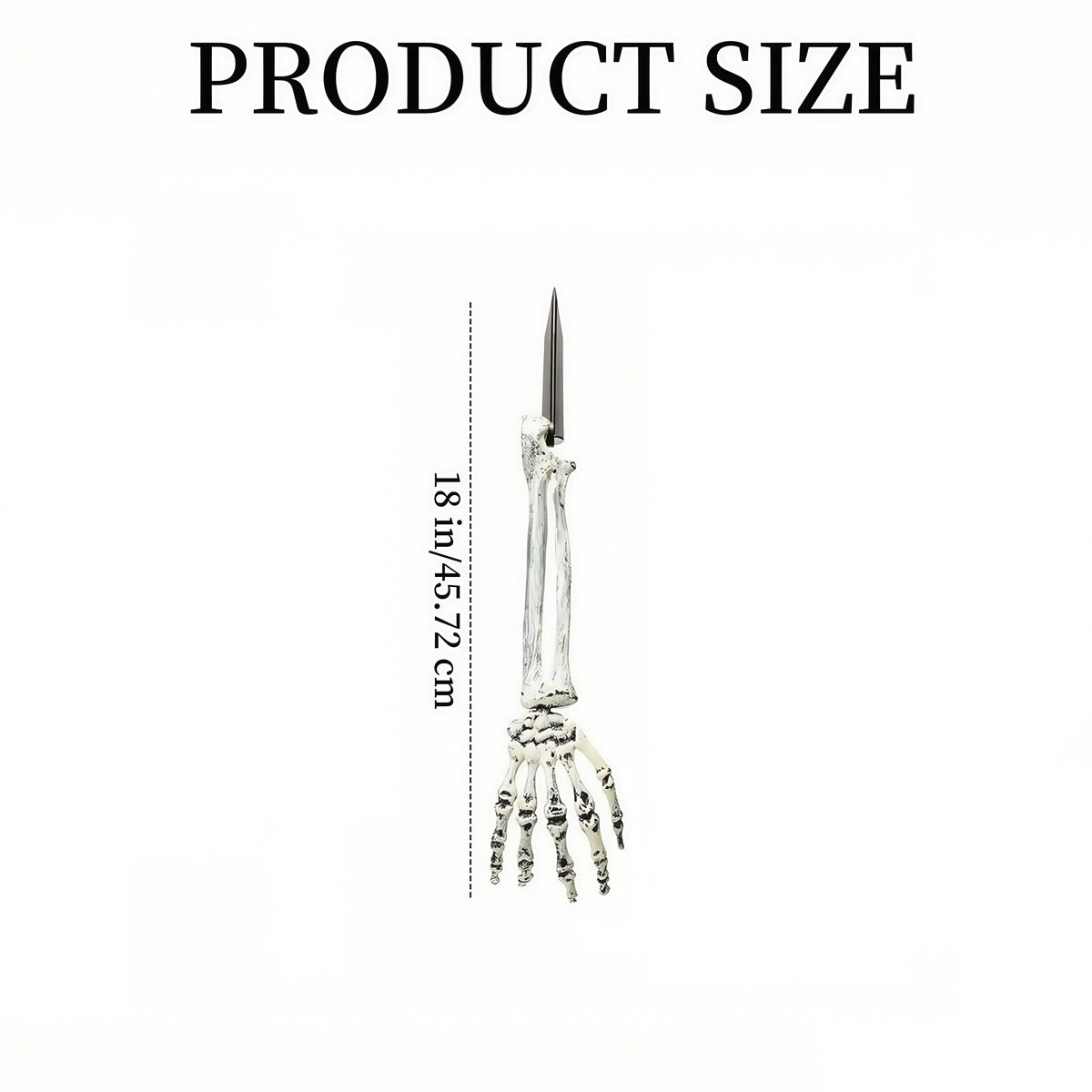 Skeleton Stake Decorations Halloween | Realistic Arm and Leg Bones | Weather-Resistant Reusable Outdoor Garden Stakes