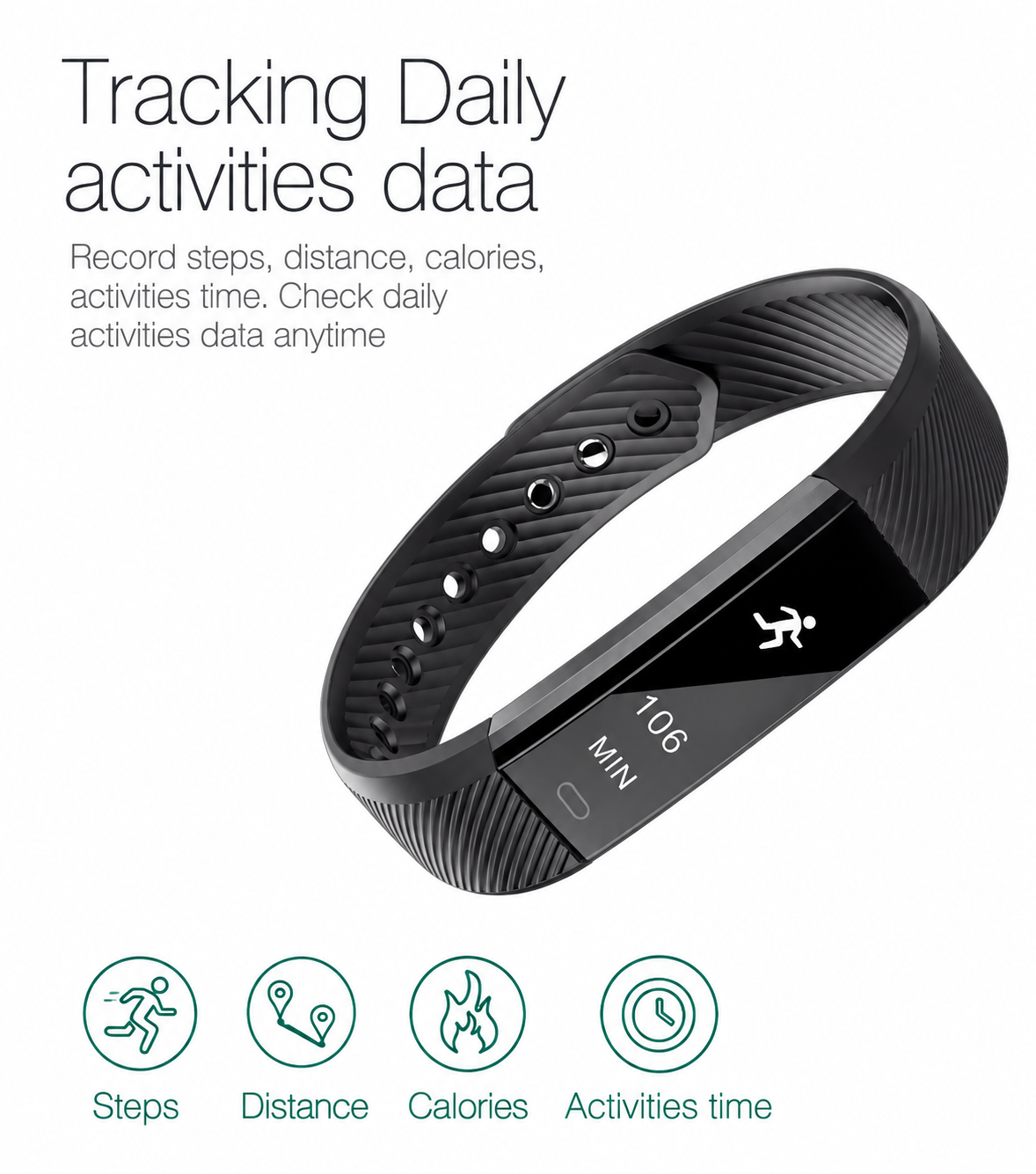 Smart Fitness Watch | Heart Rate & Sleep Monitor