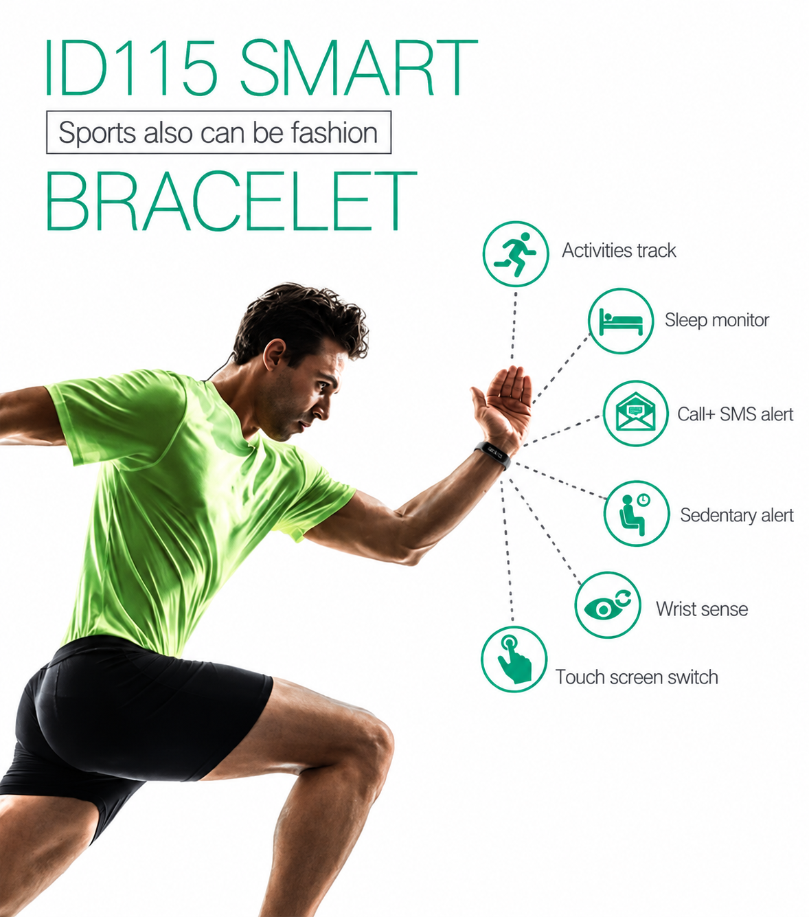 Smart Fitness Watch | Heart Rate & Sleep Monitor