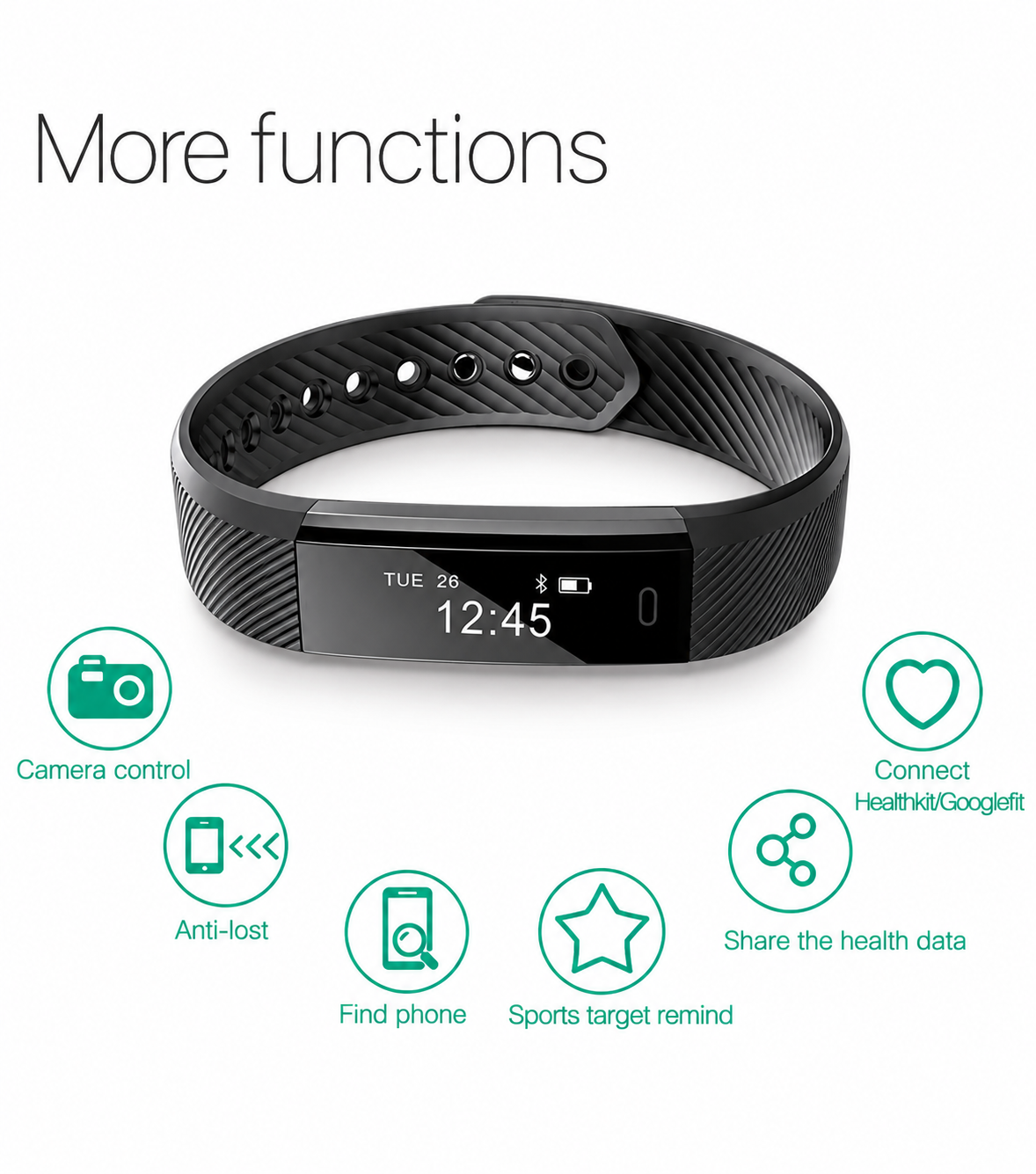 Smart Fitness Watch | Heart Rate & Sleep Monitor