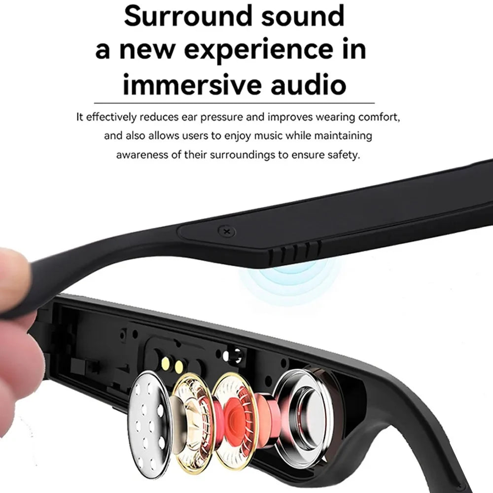 Smart Glasses | Speakers In The Arms, Tinted Lenses