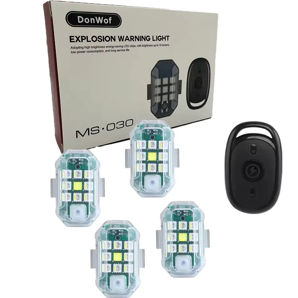 Smart LED Strobe Lights | Wireless Remote 7-Colour Flashing Lamps
