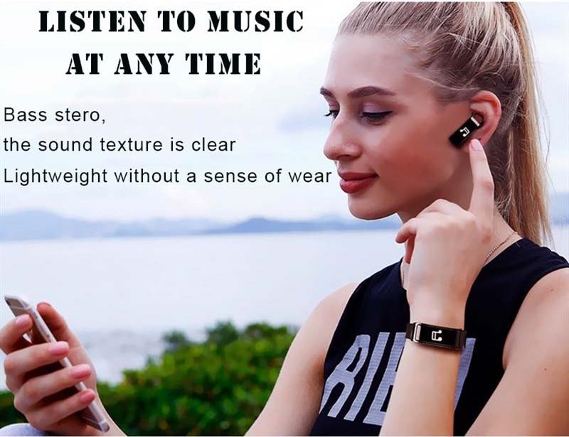 Smart Watch | Detachable Earpiece, Narrow Band Screen