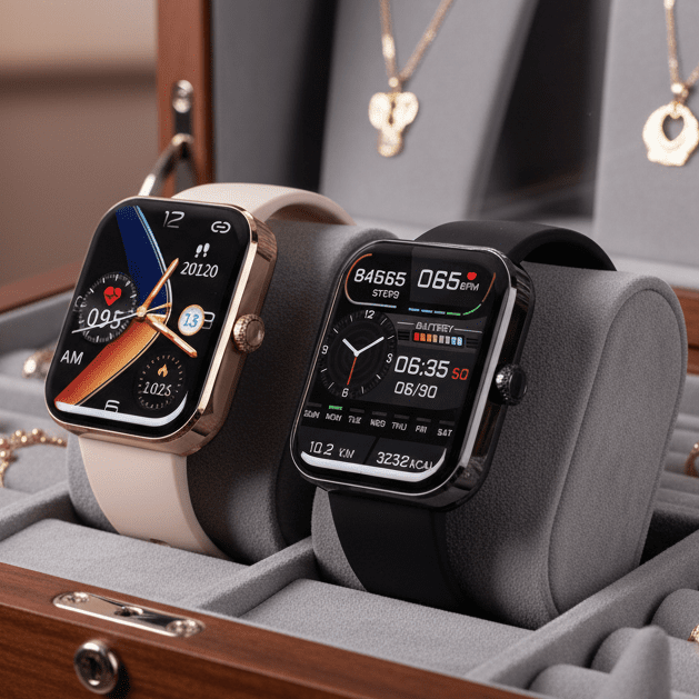 Smartwatch | Full Touch Heart Rate And Sleep Tracker