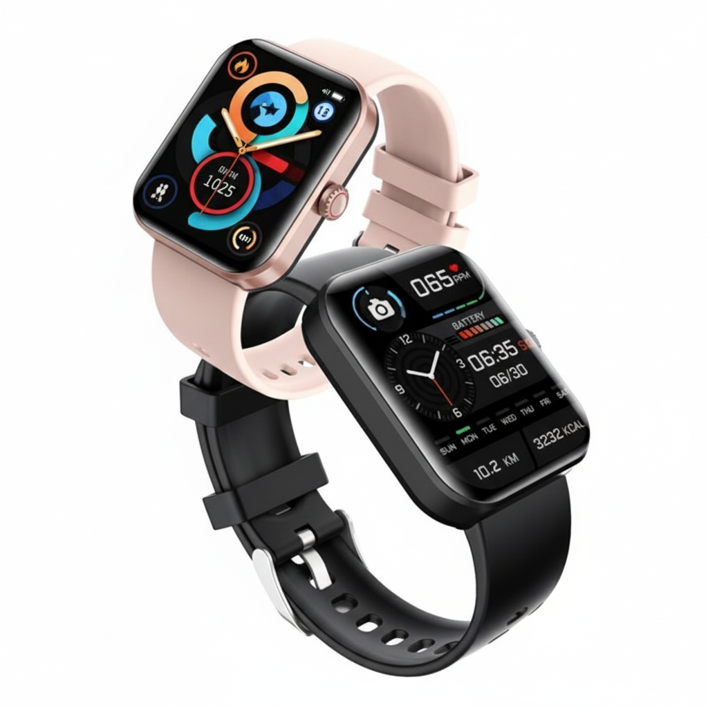 Smartwatch | Full Touch Heart Rate And Sleep Tracker