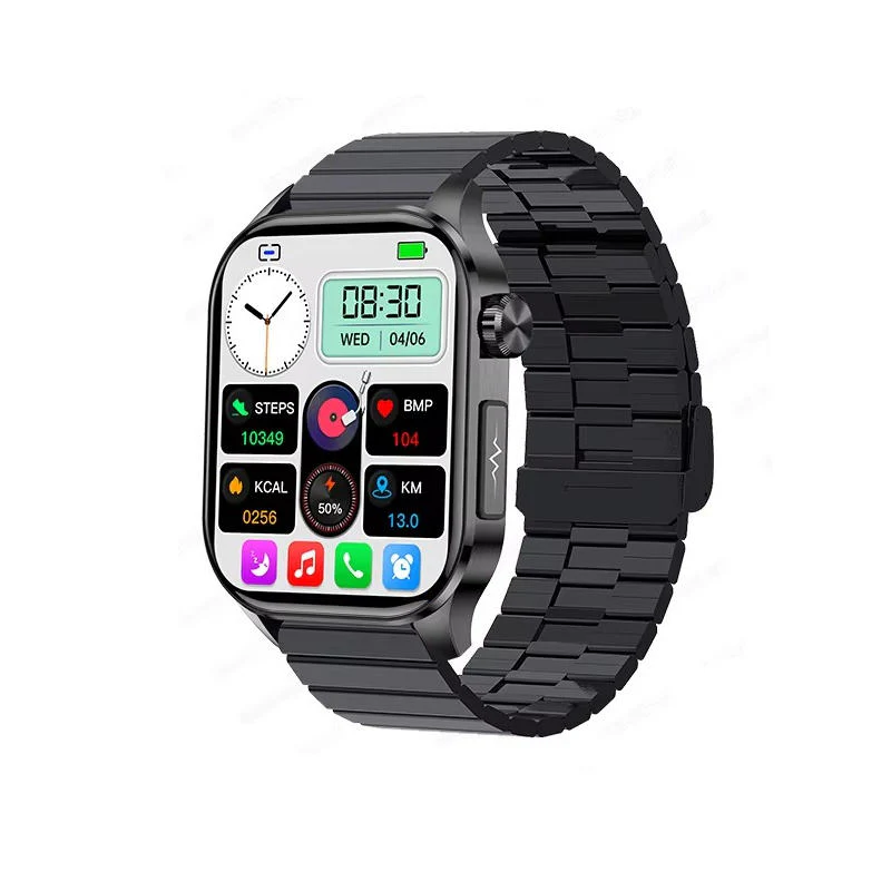 Smartwatch with Activity Tracking | 2.04 Inch AMOLED Display | Bluetooth Calling, Voice Assistant and Sports Modes