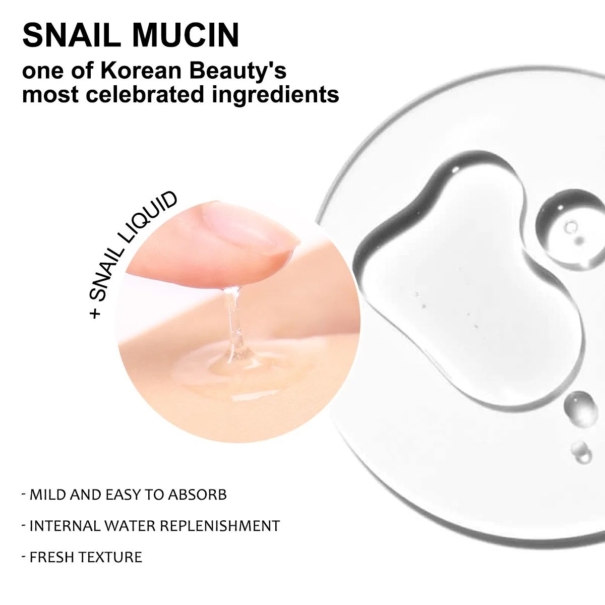 Snail Mucin Facial Serum for Women | 92% Snail Mucin Essence, 100ml | Repairs Skin Barrier & Deeply Hydrates Dry, Sensitive Skin