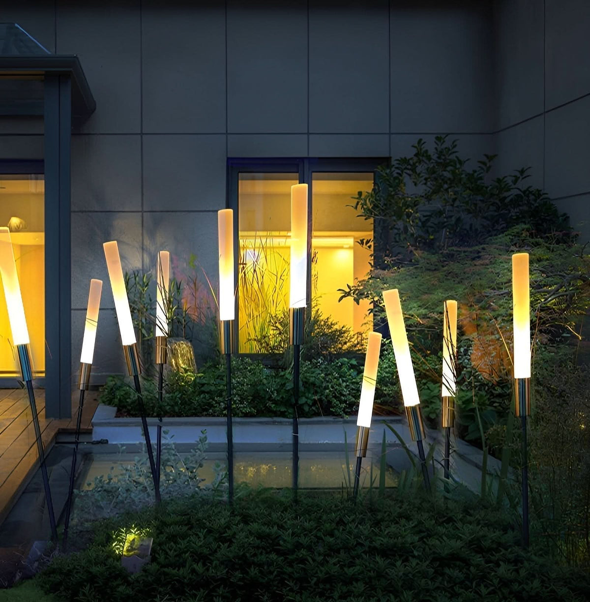 Solar Outdoor Lights with Weather-Resistant Design - Modern LED for Gardens - IP65