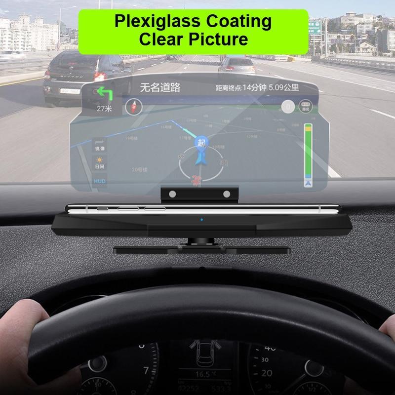 Speed Projector | Clear Reflector Panel, Dash Cradle
