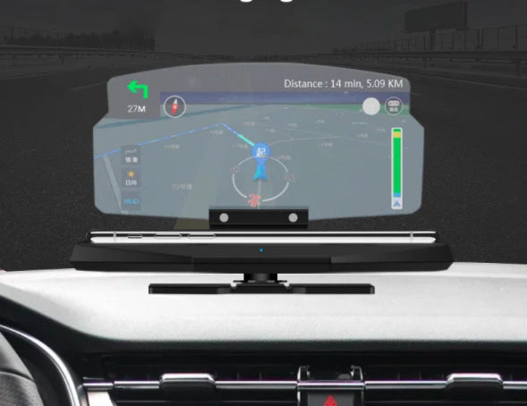 Speed Projector | Clear Reflector Panel, Dash Cradle