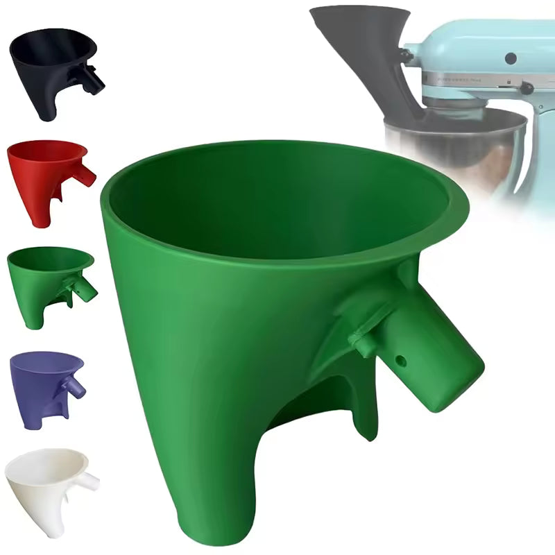 Stand Mixer Pouring Funnel Set | Fits KitchenAid KSM150 1.9L Tilt-Head Mixer | Spill-Free, Easy-Clean Baking Accessory