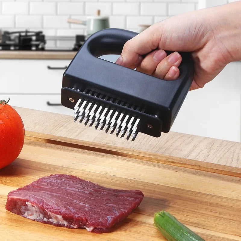 Steel Meat Tenderizer | Blade Tenderizer With A D-Handle