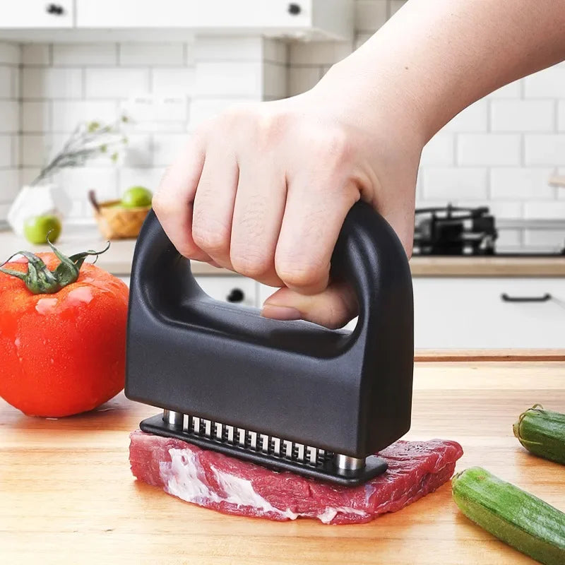 Steel Meat Tenderizer | Blade Tenderizer With A D-Handle
