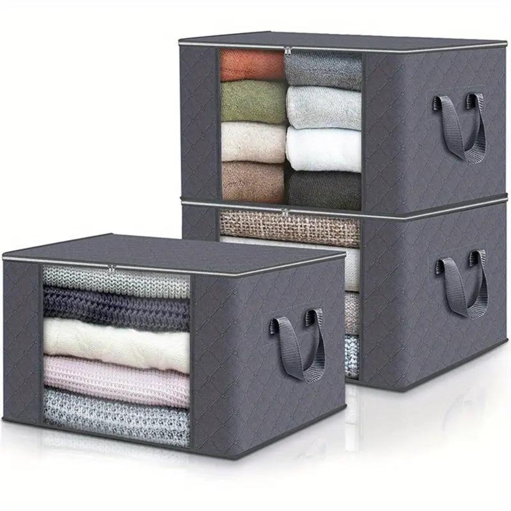 Storage Bag | Breathable Clothes & Duvet Storage with Clear Window