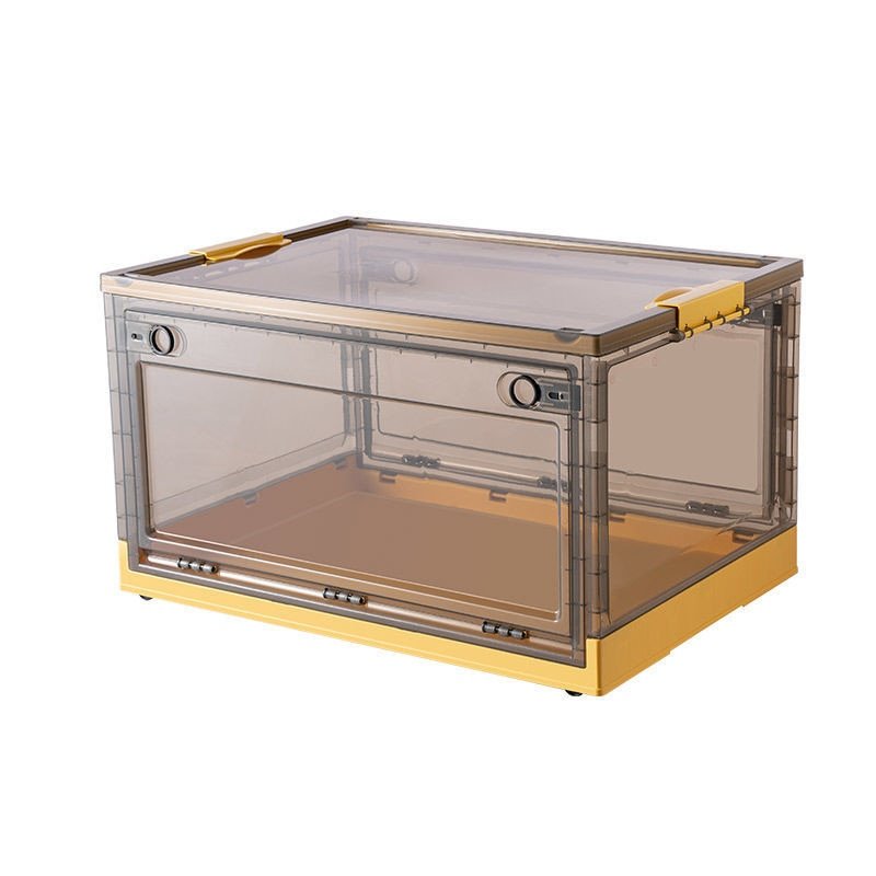 Storage Box with Wheels, Small/Medium/Super Large | 5 Color Options | Foldable & Stackable, Dust & Moisture Proof