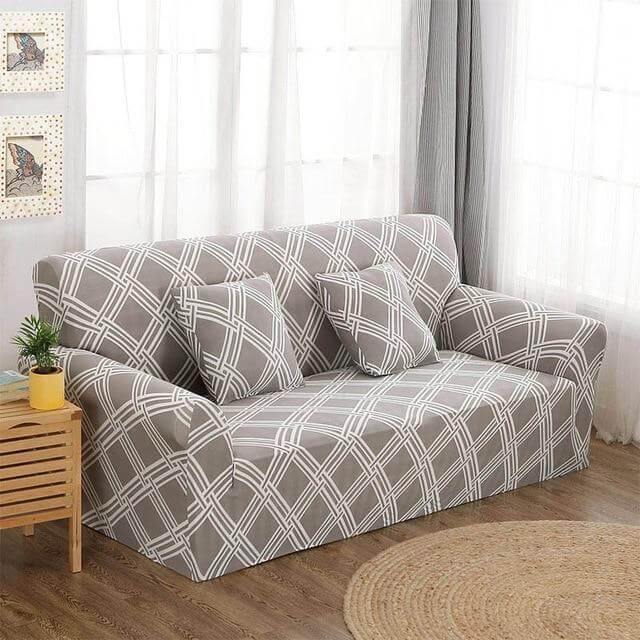 Stretch Sofa Cover Elastic Breathable Four Season with Foam Bar Insert