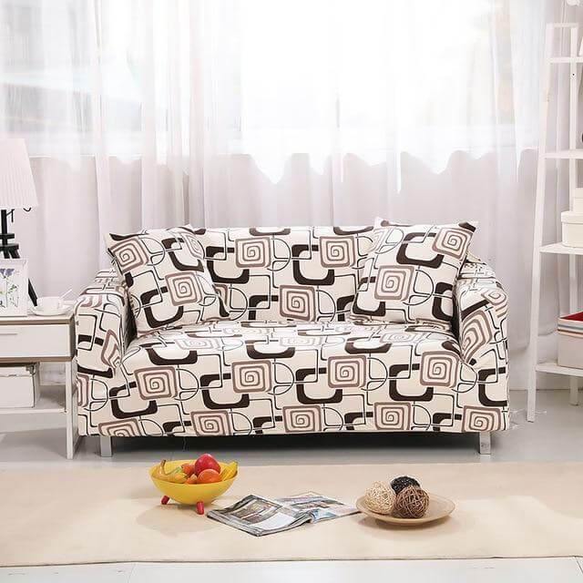 Stretch Sofa Cover Elastic Breathable Four Season with Foam Bar Insert