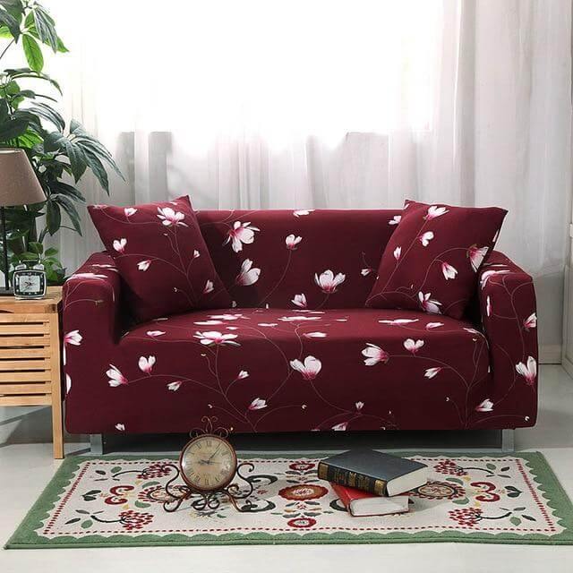 Stretch Sofa Cover Elastic Breathable Four Season with Foam Bar Insert