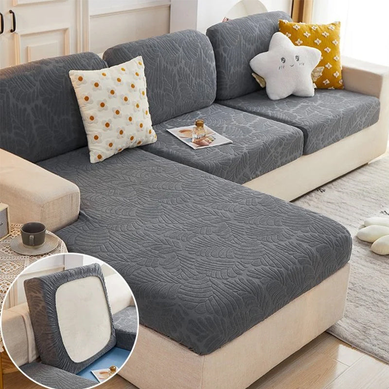 Stretch Sofa Cover Polyester | Elastic Fit, Pet & Stain Protection | Fits Single, Double or Triple Seat Sofas Snugly