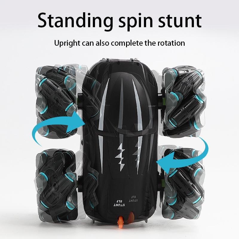 Stunt Car Toy Remote Control 2.4Ghz Mecanum Wheels with 360° Rotation