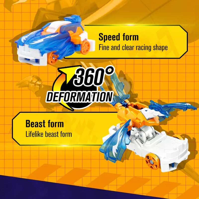 Stunt Toy Car Push-Powered ABS Reusable Compact with 720-Degree Flip