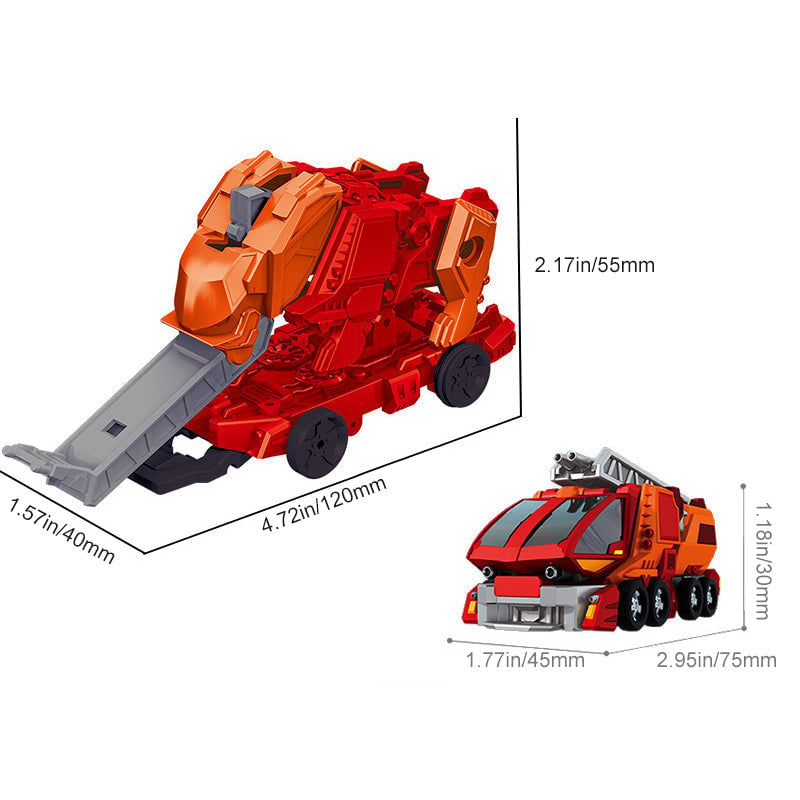 Stunt Toy Car Push-Powered ABS Reusable Compact with 720-Degree Flip
