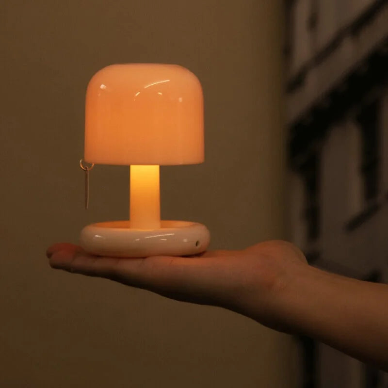 Sunset Projector Lamp LED | Adjustable Angle, Dimmable Warm White | USB Powered Mood Lighting for Desk or Bedside